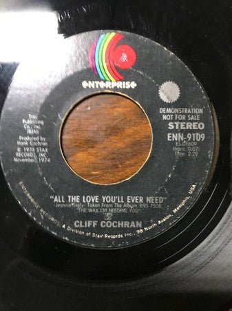 Cliff Cochran - All The Love You'll Ever Need - laurelcanyonvinyl