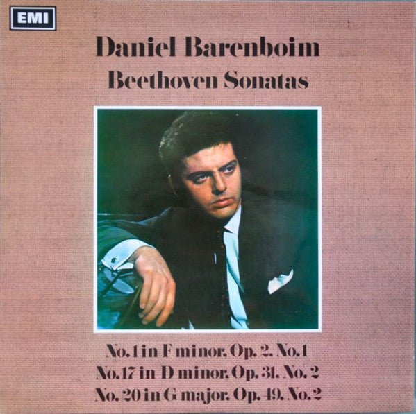 Daniel Barenboim - Beethoven Sonatas: No.1 In F Minor, Op.2, No.1 / No.17 In D Minor, Op.31, No.2 / No.20 In G Major, Op.49, No.2 - laurelcanyonvinyl