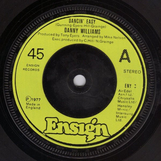 Danny Williams - Dancin' Easy - laurelcanyonvinyl