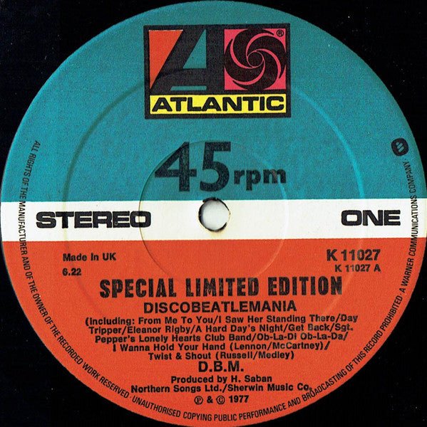 D.B.M. - Discobeatlemania - laurelcanyonvinyl