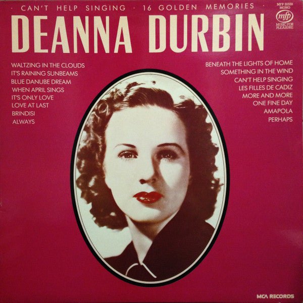 Deanna Durbin - Can't Help Singing - laurelcanyonvinyl