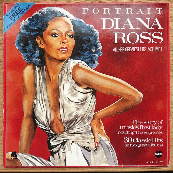 Diana Ross - Portrait - All Her Greatest Hits Volume 1 & 2 - laurelcanyonvinyl