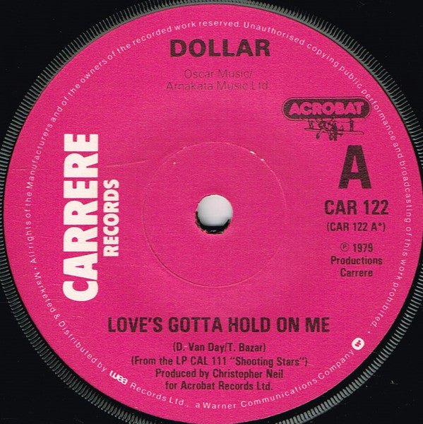 Dollar - Love's Gotta Hold On Me - laurelcanyonvinyl