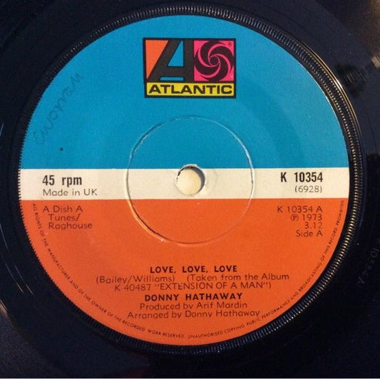 Donny Hathaway - Love, Love, Love / Someday We'll All Be Free - laurelcanyonvinyl