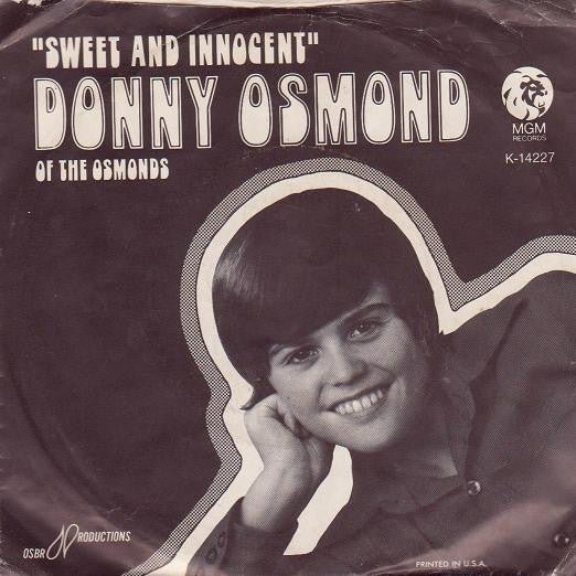 Donny Osmond - Sweet And Innocent - laurelcanyonvinyl