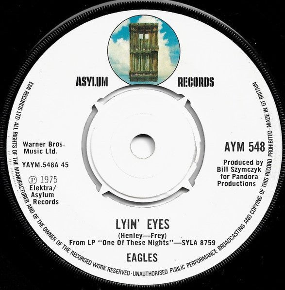 Eagles - Lyin' Eyes / James Dean - laurelcanyonvinyl