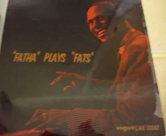 Earl Hines - Fatha Plays Fats - laurelcanyonvinyl