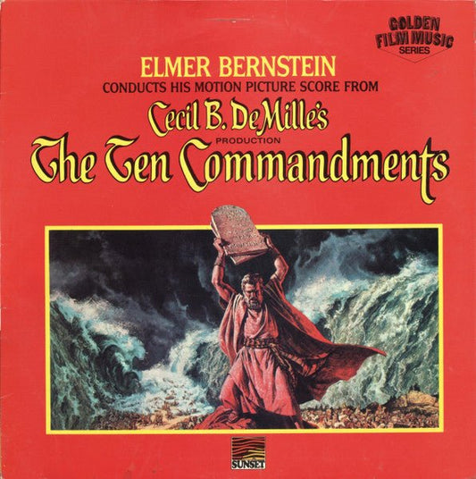 Elmer Bernstein - Elmer Bernstein Conducts His Motion Picture Score From The Ten Commandments - laurelcanyonvinyl