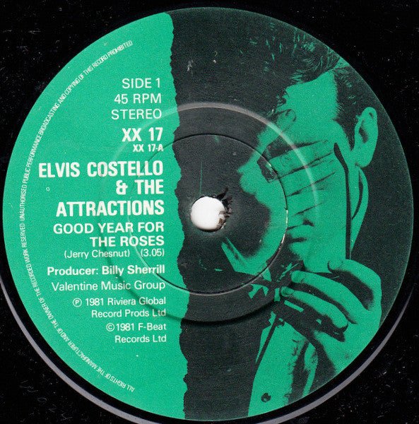 Elvis Costello & The Attractions - Good Year For The Roses - laurelcanyonvinyl