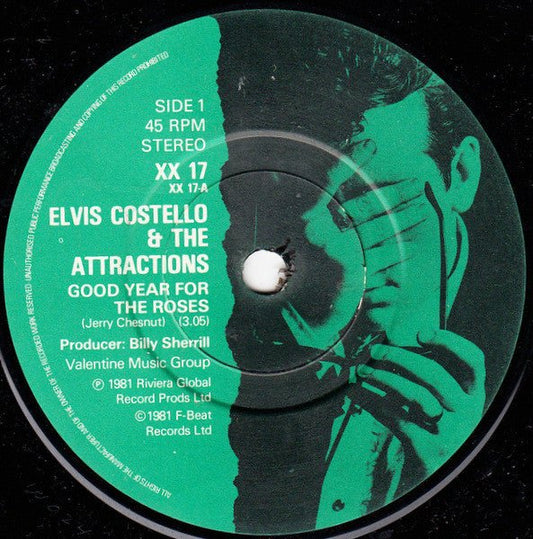 Elvis Costello & The Attractions - Good Year For The Roses - laurelcanyonvinyl