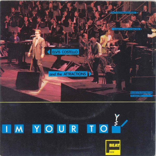 Elvis Costello & The Attractions With Royal Philharmonic Orchestra - I'm Your Toy - laurelcanyonvinyl