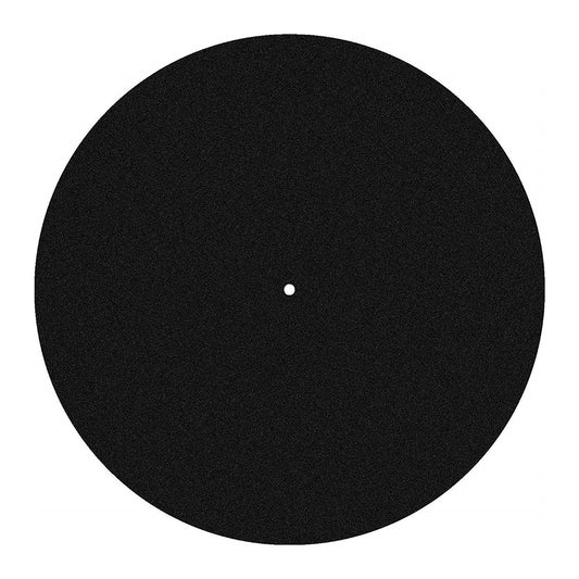 Elvon 12" Black Felt Turntable Slipmat 3mm - laurelcanyonvinyl