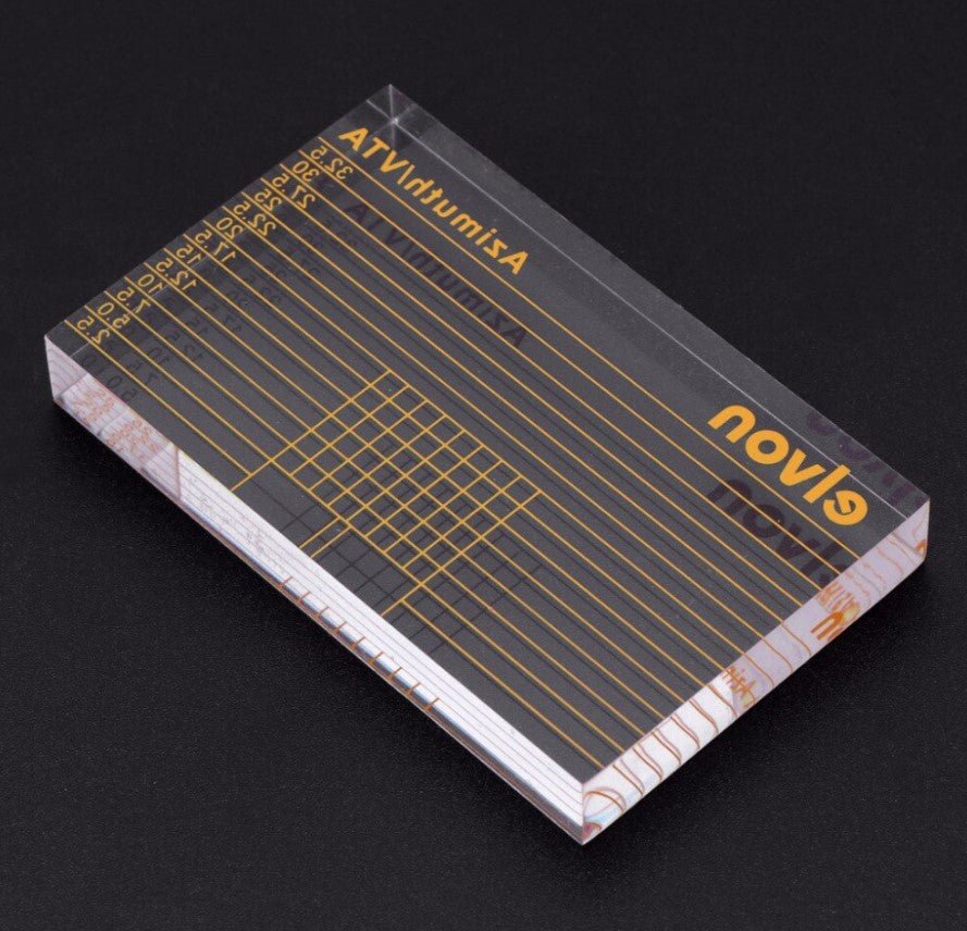 Elvon VTA Azimuth Ruler Acrylic Gauge - laurelcanyonvinyl