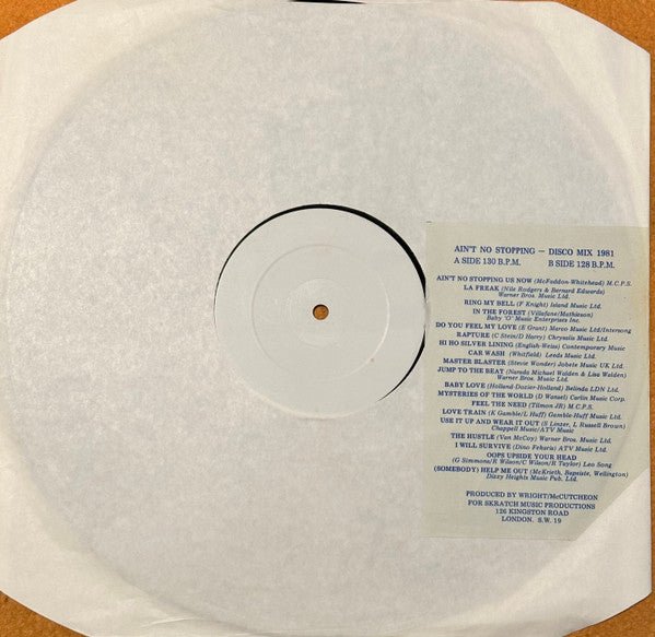 Enigma (2) - Ain't No Stopping - Disco Mix 1981 - laurelcanyonvinyl