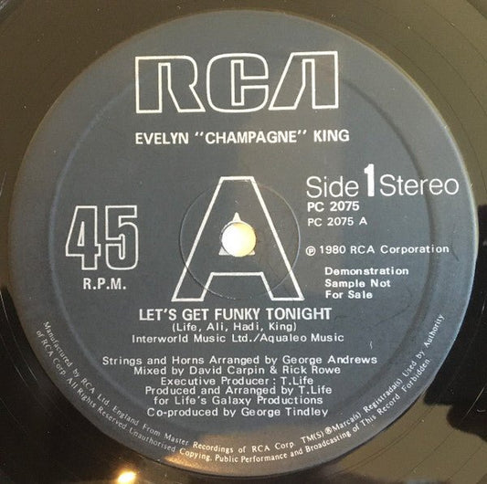 Evelyn King - Let's Get Funky Tonight - laurelcanyonvinyl