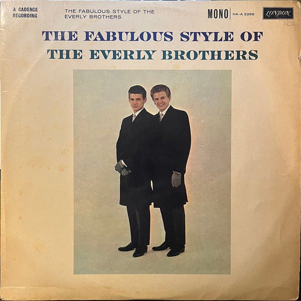 Everly Brothers - The Fabulous Style Of The Everly Brothers - laurelcanyonvinyl