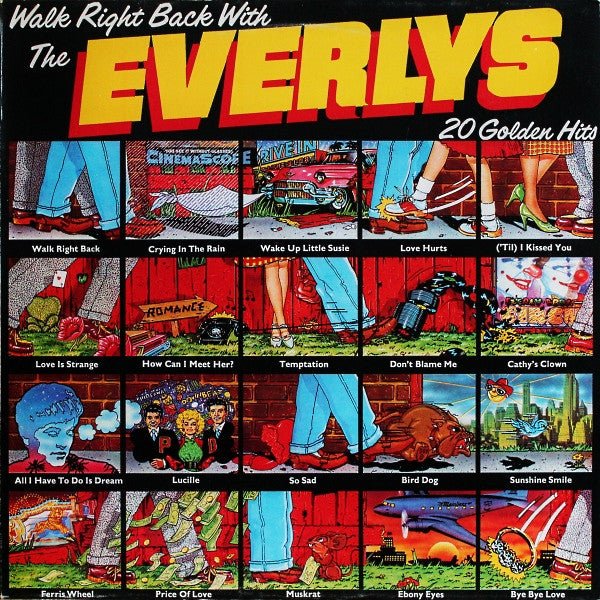Everly Brothers - Walk Right Back With The Everlys (20 Golden Hits) - laurelcanyonvinyl