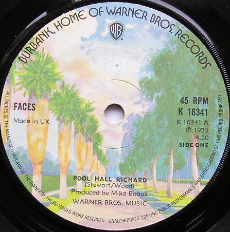 Faces (3) - Pool Hall Richard - laurelcanyonvinyl