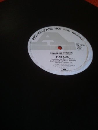 Fiat Lux - House Of Thorns - laurelcanyonvinyl