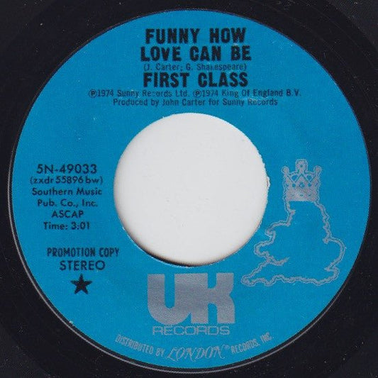 First Class (3) - Funny How Love Can Be - laurelcanyonvinyl