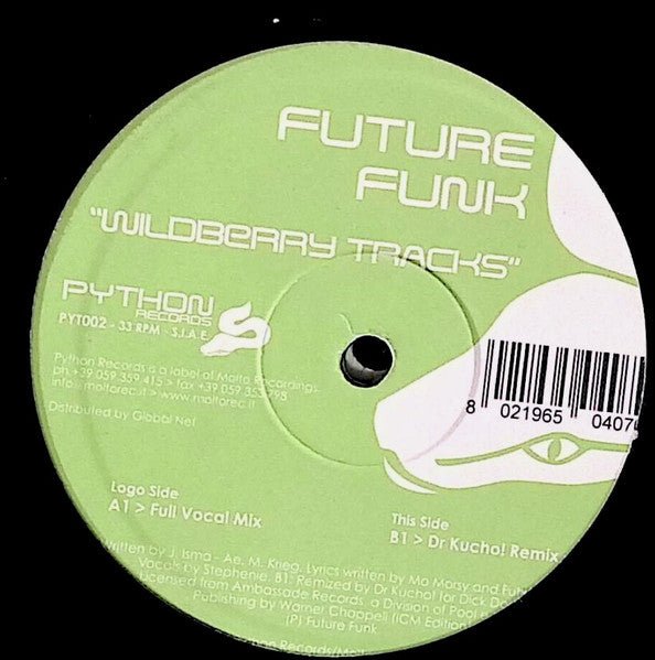 Future Funk - Wildberry Tracks - laurelcanyonvinyl
