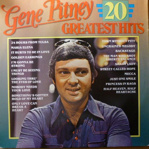 Gene Pitney - 20 Greatest Hits - laurelcanyonvinyl