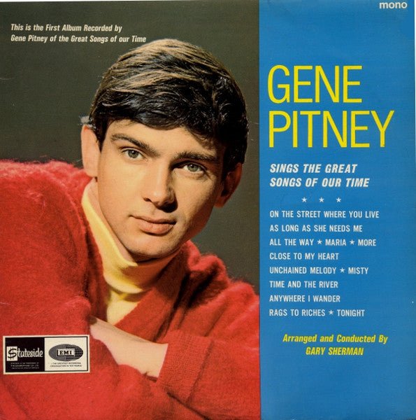Gene Pitney - Sings The Great Songs Of Our Time - laurelcanyonvinyl