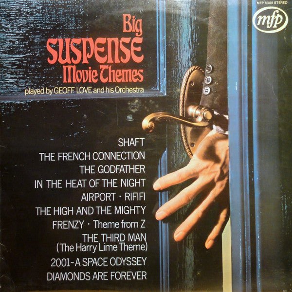 Geoff Love & His Orchestra - Big Suspense Movie Themes - laurelcanyonvinyl