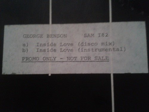 George Benson - Inside Love (So Personal) - laurelcanyonvinyl