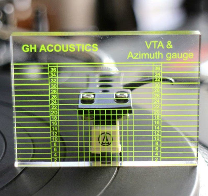 GH Acoustics VTA Azimuth Ruler Acrylic - laurelcanyonvinyl