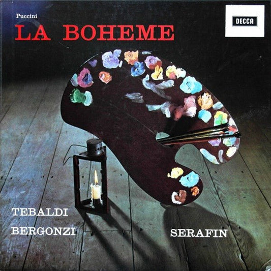 Giacomo Puccini / Renata Tebaldi, Carlo Bergonzi, Ettore Bastianini, Cesare Siepi, Fernando Corena, Tullio Serafin - La Bohème - laurelcanyonvinyl