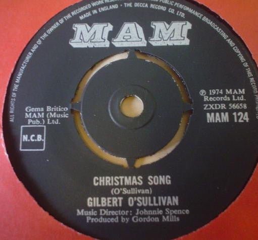 Gilbert O'Sullivan - Christmas Song - laurelcanyonvinyl