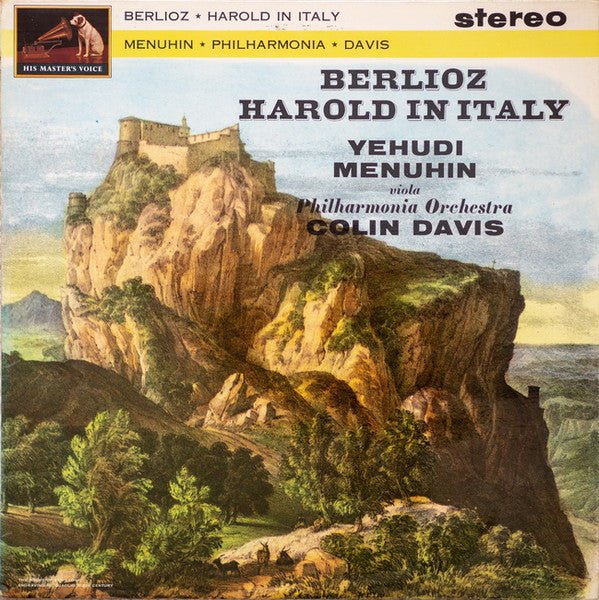 Hector Berlioz, Yehudi Menuhin, Philharmonia Orchestra, Sir Colin Davis - Harold In Italy - laurelcanyonvinyl