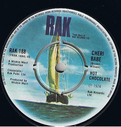 Hot Chocolate - Cheri Babe - laurelcanyonvinyl