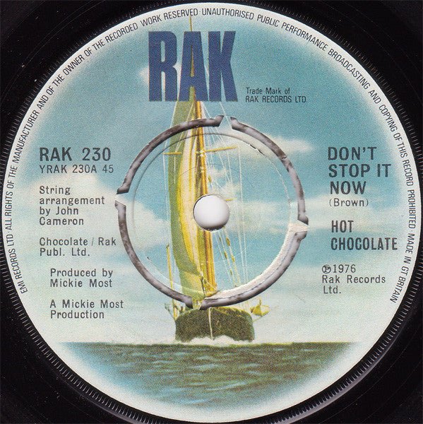 Hot Chocolate - Don't Stop It Now - laurelcanyonvinyl