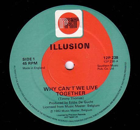 Illusion (2) - Why Can't We Live Together - laurelcanyonvinyl