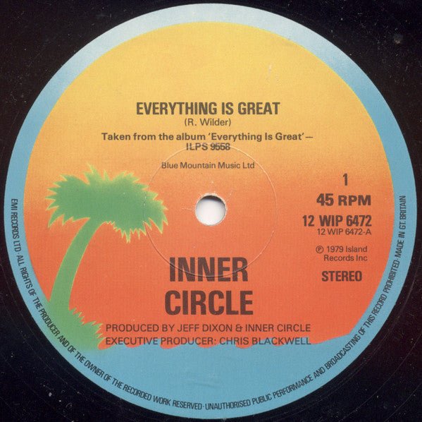 Inner Circle - Everything Is Great - laurelcanyonvinyl