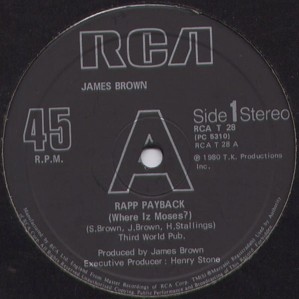 James Brown - Rapp Payback (Where Iz Moses?) - laurelcanyonvinyl