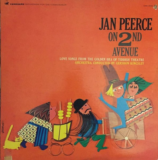 Jan Peerce - Jan Peerce on 2nd Avenue - laurelcanyonvinyl