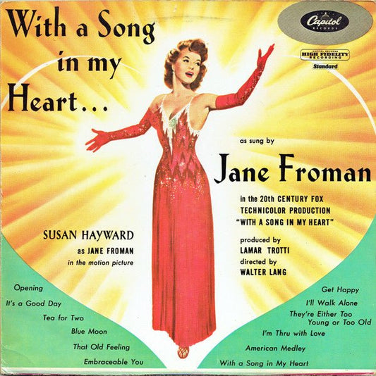 Jane Froman - With A Song In My Heart... - laurelcanyonvinyl