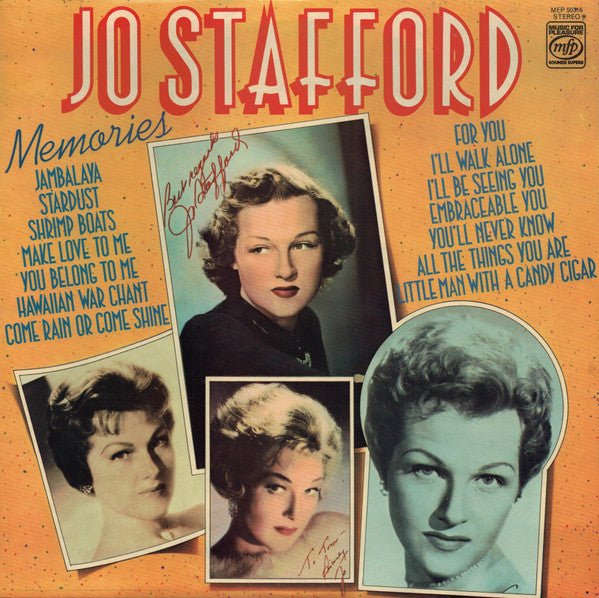 Jo Stafford - Memories - laurelcanyonvinyl