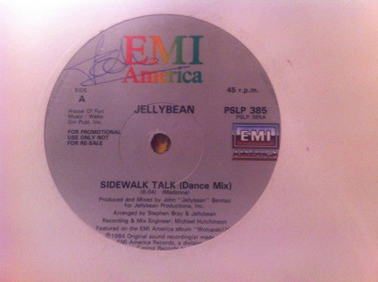 John "Jellybean" Benitez - Sidewalk Talk - laurelcanyonvinyl