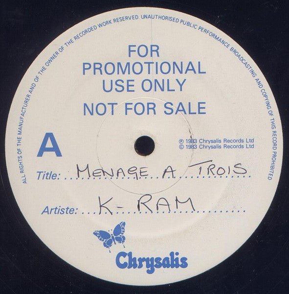K-Ram - Ménage À Trois - laurelcanyonvinyl