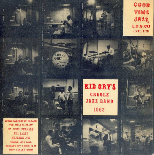Kid Ory And His Creole Jazz Band - 1953 - laurelcanyonvinyl