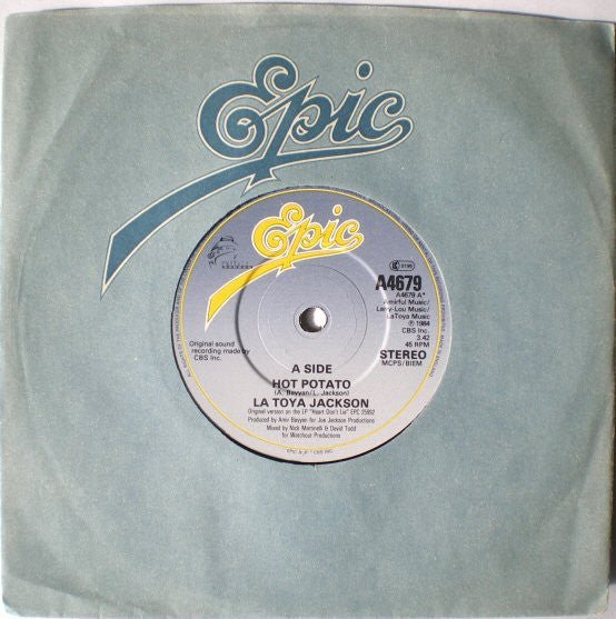 La Toya Jackson - Hot Potato - laurelcanyonvinyl