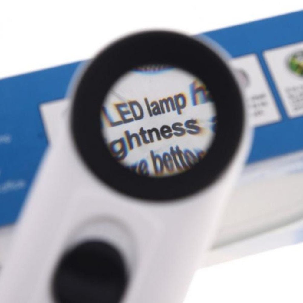 LED Inspection Lamp 40x Magnifying Glass Turntable Tool - laurelcanyonvinyl