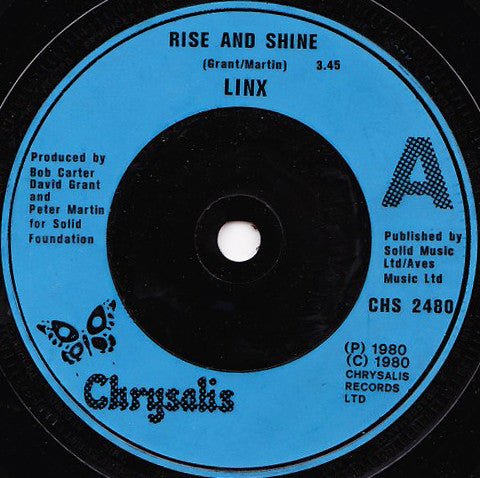 Linx - Rise And Shine - laurelcanyonvinyl