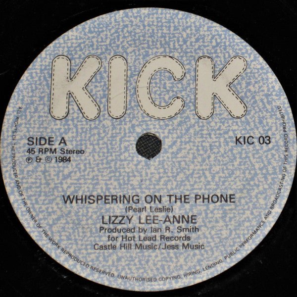 Lizzy Lee-Anne - Whispering On The Phone - laurelcanyonvinyl