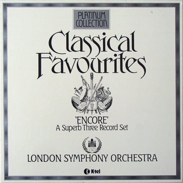 London Symphony Orchestra - Classical Favourites 'Encore' (A Superb Three Record Set) - laurelcanyonvinyl