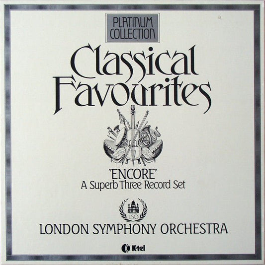 London Symphony Orchestra - Classical Favourites 'Encore' (A Superb Three Record Set) - laurelcanyonvinyl